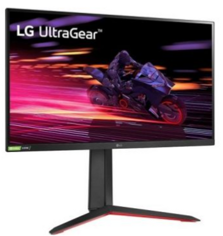 LG UltraGear 27'' Full HD LED Gaming Monitor, 240Hz Refresh Rate, IPS 1ms GtG, 16:9 Aspect Ratio, Nvidia G-Sync Compatible, HDR10 & sRGB 99%, AMD FreeSync, HDMI, DP | 27GP750-B