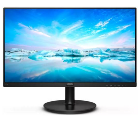Philips 271V8 V Line 27 Inch IPS Wide-View Monitor, IPS 16:9 178/178,1920x1080@75Hz, 4ms, 1000:1, 250cd/m2, HDMI - Black | 271V8