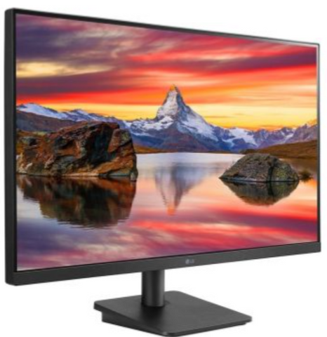 LG 27MP400-B 27'' IPS Full HD Monitor, 1920 x 1080 Resolution @ 75 Hz, 5 ms Response Time (GtG), 250 cd/m² Brightness, with 3-Side Virtually Borderless Design | 27MP400-B