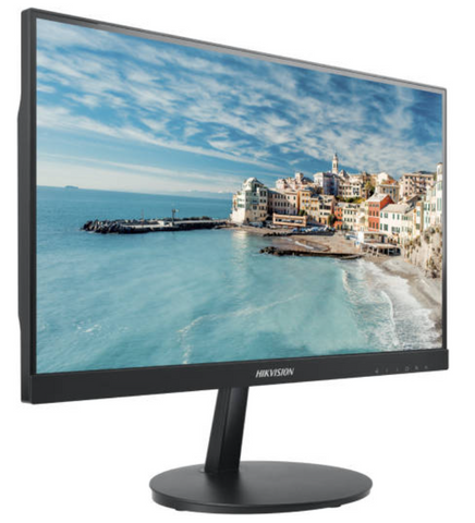 Hikvision 21.5'' FHD Borderless Monitor, 178° Ultra Wide View Screen, 60Hz Refresh Rate, 6.5 ms Response Time, 72% NTSC Color Gamut, E-LED, Low Blue Light HDMI / VGA Interface, Black | DS-D5022FN-C