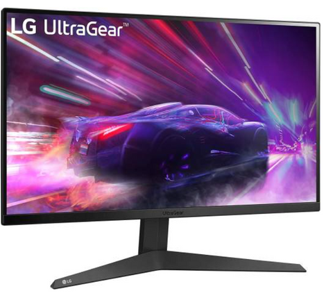 LG 24GQ50F-B 24” UltraGear FHD Gaming UI Monitor, 165Hz Refresh Rate, 1ms MBR Response Time, AMD FreeSync Premium, 3 Side Virtually Borderless, 16:9 Aspect Ratio, NTSC 70% Color Gamut | 24GQ50F-B