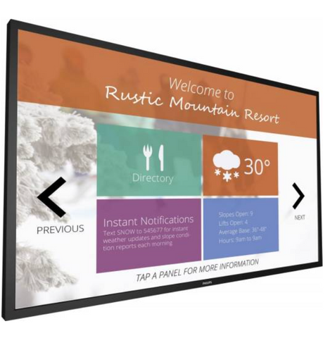 Maxell Interactive Flat Pane TOUCH 4K ULTRA HD (65”) l MA-6510BK