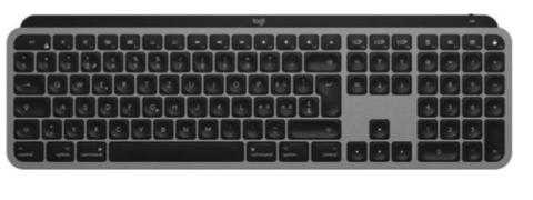 Logitech MX Keys for MAC Advanced Wireless Illuminated Keyboard - Graphite | 920-009558