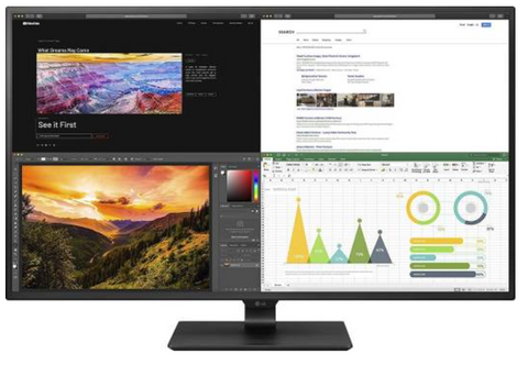 LG 43UN700-B display 43 Inch Class 4K UHD (3840 X 2160) IPS with USB Type-C and HDR10 with 4 HDMI inputs | 43UN700-B