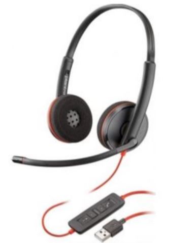 Poly Plantronics Blackwire C3220 - Frequency Response 20 - 20000 Hz, Wired Headset