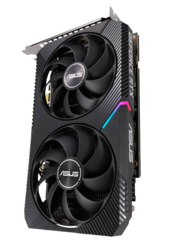 Asus Dual GeForce RTX 3060 V2 Graphics Card, 12GB GDDR6 192 Bit