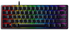 Razer Huntsman Mini 60% Gaming Keyboard, Fastest Keyboard Switches Ever, Clicky Purple Optical Switches, Chroma RGB Lighting, PBT Keycaps, Onboard Memory | RZ03-03390100-R3M1