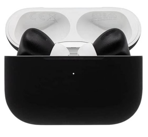 Caviar Customized AirPods Pro, Automotive Grade Scratch Resistant Paint, Durable, Adaptive EQ, Inward Facing Microphone, Jet Black Matte | AirPodsPro-JetBlackMatte