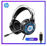 HP H120G RGB Backlit Effect, Wired Gaming Headset For PC and Laptop