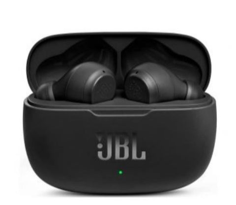 JBL Wave200 True Wireless Earbud Headphones JBLW200TWSBLK, Small - Black | JBLW200TWSBLK