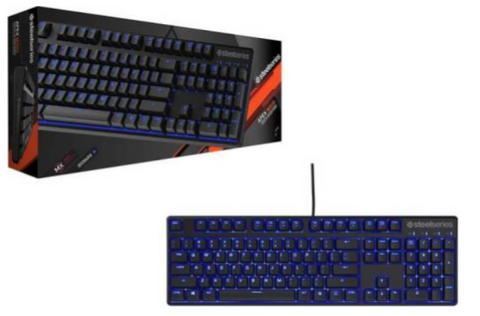 SteelSeries Apex M500 Mechanical Gaming Keyboard Cherry MX Red Switches and Blue LED | 64490