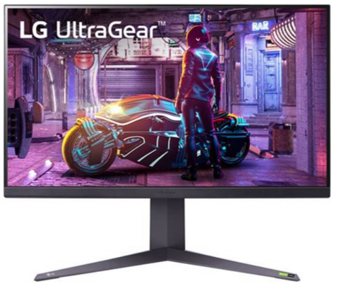 LG 32GQ850-B G-SYNC 32'' UltraGear 2560 x 1440 QHD Monitor, Nano IPS With ATW 1ms 240Hz HDR 600, VESA DisplayHDR 600, AMD FreeSync Premium Pro, Black | 32GQ850-B