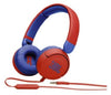 JBL JR310 Kids On-Ear Headphone, 80dB SPL Sensitivity, 20 Hz – 20 kHz Response Range, 32Ohms Impedance, 32mm Dynamic Driver
