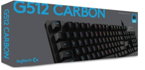 Logitech G512 Carbon LightSync RGB Mechanical Gaming Keyboard - Tactile Switch | 920-008751