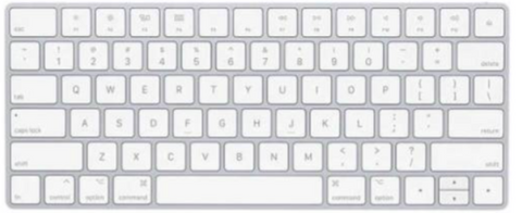 Apple MK2C3B/A Magic Keyboard with Touch ID and Numeric Keypad, QWERTY UK, English, Fingerprint Reader, Silver | MK2C3B/A