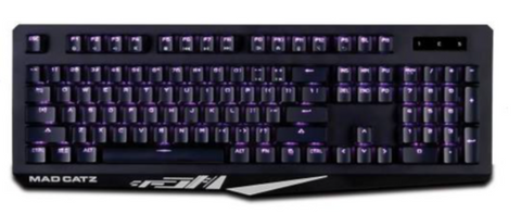 Mad Catz S.T.R.I.K.E. 4 Gaming Keyboard - Black | KS13MMUSBL000-0