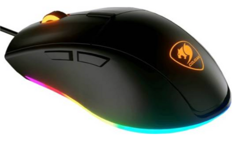 Cougar Minos XT Gaming Mouse, Six Fully Customizable Buttons, 4000 DPI, 3 zone 16.8 million colors, ADNS-3050 Optical gaming sensor | CG-MS-MINOSXT-RGB
