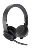 Logitech Zone Wireless Graphite Headphone, Omni-Directional Dual MEMS Mic Array, Up to 30m Wireless Range, Bluetooth 5.0, 30-13KHz 10dB Frequency Response, Black | 981-000914 / 981-000854