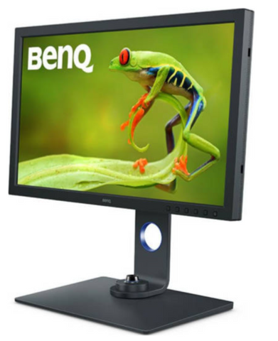 BenQ SW271C 27'' 4K UHD Adobe RGB PhotoVue Photographer Monitor, 60Hz Refresh Rate, 5ms Response Time, HDR10 / HLG, IPS, 1000:1 Contrast Ratio, 100% sRGB, HDMI, DP, USB Type C | SW271C