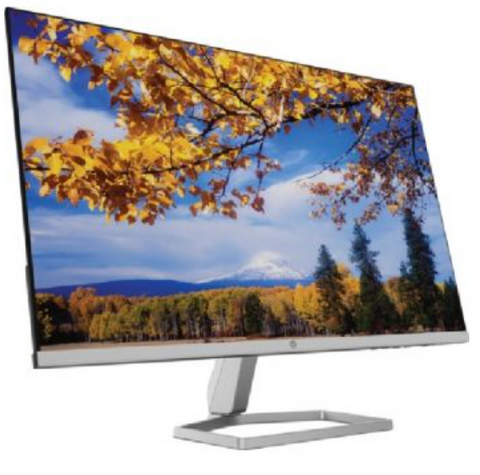 HP M27f 27'' Full HD IPS LCD Monitor, With AMD FreeSync 2021 Model, 75 Hz, 5ms GtG Response Time, 1000:1 Contrast Ratio, Low Blue Light Mode, ( VGA, HDMI ) Silver | 2G3D3AS