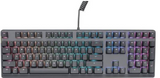 Mionix Wei Mechanical Keyboard US layout, PC and macOS, Cherry MX Red Switches, RGB Backlight - Black/Gray | MNX-03-27001-US