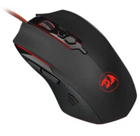 Redragon Inquisitor 2 M716A Gaming Mouse, 7200 DPI, USB, 2 Million Clicks - Black I M716A