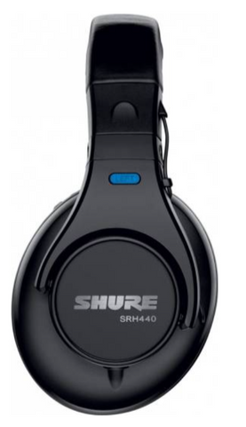Shure Professional Studio Headphones - Black | SRH440-BK-EFS