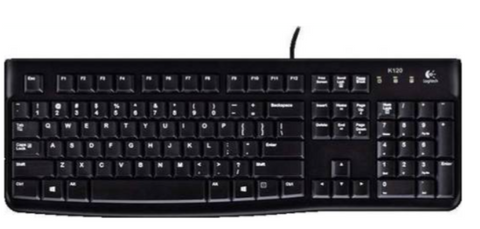Logitech Keyboard K120 Comfortable, Quiet Typing | 920-002508 / 920-002495
