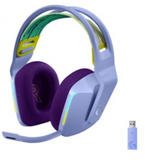 Logitech G733 LightSpeed Wireless RGB Gaming Headset, Lilac | 981-000890