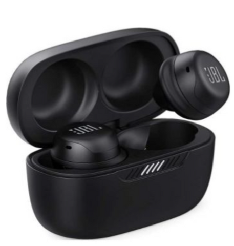 JBL Live Free NC+ TWS True Wireless Noise Cancelling Earbuds, Bluetooth 5.1 Version, 6.8mm Driver Size, 96dB Sensitivity, 20 Hz-20 kHz Frequency Range, 16 Ohms, Black | JBLLIVEFRNCPTWSB