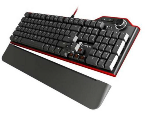 GENESIS RX85 Mechanical Gaming Keyboard - US Layout, White Backlight, Kailh Brown | NKG-0775