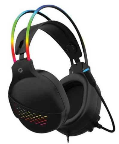 Gameon GO-711 RGB Wired Gaming Headset With Detachable Mic, High Grade 50mm Driver