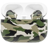 Caviar Customized AirPods Pro, Automotive Grade Scratch Resistant Paint, Durable, Adaptive EQ, Inward Facing Microphone, Army Camouflage Neon Pink & Romance Pink Glossy | B0B7JJPVJ6