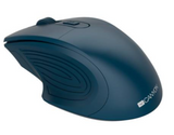 Canyon MW-15 Wireless Optical Mouse, With 4 Buttons, 2.4Ghz USB Connection, DPI 800/1200/1600, Wear Resistant Coating, Dark Blue | CNE-CMSW15DB