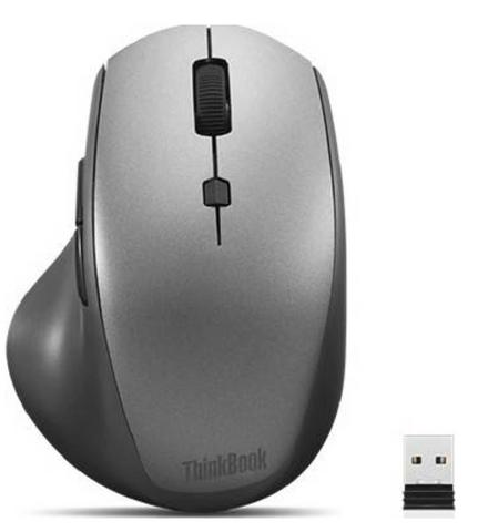 ThinkBook Wireless Media Mouse - Black | 4Y50V81591