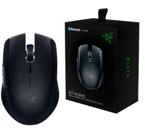 Razer Atheris Wireless Ambidextrous Gaming Mouse (7,200dpi Optical Sensor, Bluetooth) | RZ01-02170100-R3A1 / RZ01-02170100-R3G1