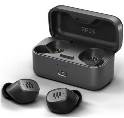 Sennheiser EPOS GTW 270 in-Ear Wireless Gaming Earbuds, for On The Go Gaming on Mobile Phones and PC Android Compatible, Black/Grey | 1000951