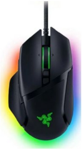 Razer Basilisk V3 - Ergonomic Wired Gaming Mouse, 11 Easy Access Buttons, 11 Razer Chroma RGB Lighting Zones, Black | RZ01-04000100-R3M1