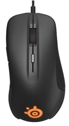 SteelSeries Rival 300S 7,200 CPI, 240 IPS RGB Wired Optical Mouse – Black | 62488