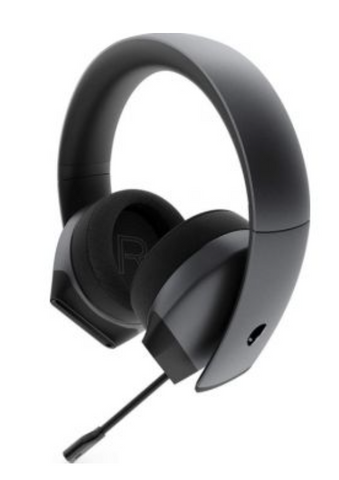 Dell AW510H Alienware 7.1 Wired Gaming Headset, 3.5 mm Jack, Impedance 32 Ohm, Frequency Response 20 - 40000 Hz, Compatibility Windows, Dark Side of the Moon | AW510H-G-DAEMD