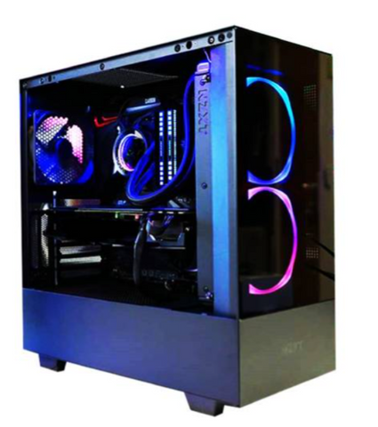 High-End NZXT Gaming PC ( AMD RYZEN 3600 OC , 16GB RAM 3200Mhz HYPERX OC, GTX 1660 Super OC Edition 6GB GDDR6 , 500GB NVMe SSD+1TB HD ,240MM Liquid Cooler , 650W Certified PSU NZXT )