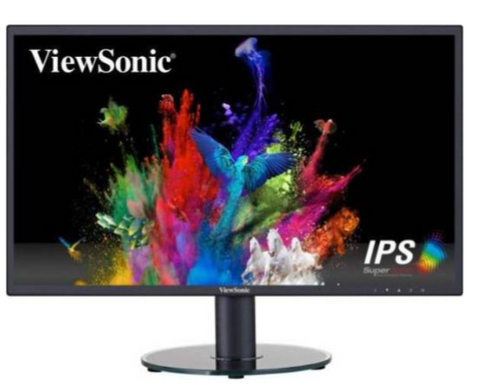 Viewsonic VA2719-sh 27'' (27'' viewable) Full HD1920x1080 LED Monitor with Ultra-slim bezel and SuperClear HDMI VGA port | VA2719-sh