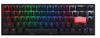 Ducky One 2 SF 65%, Cherry Blue RGB Switch, Type-C USB, RGB Backlit, PBT Double-shot, Black Keycaps, Black Top Case White Bottom Case, RGB LED | DKON1967ST-CUSPDAZT1