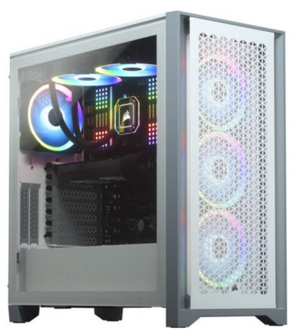 Corsair High-End Gaming PC Bundle - AMD Ryzen 7 5800X3D, Nvidia RTX 3070 Ti, 32GB 3200Mhz DDR4, 1TB SSD Gen4 + 2TB HDD, 750W Corsair PSU, 360mm Corsair Liquid Cooler with LCD