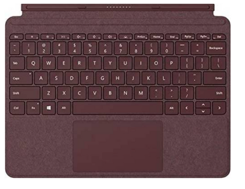 Microsoft Surface Go Signature Type Cover - Burgundy