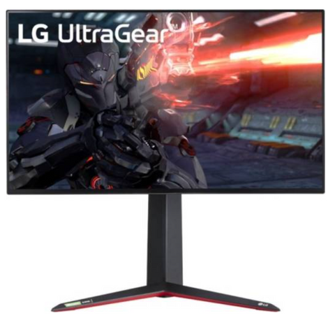 LG Ultragear 27GN950-B, 27 Inch 4K UHD (3840 x 2160), Nano IPS Display Gaming Monitor, 1ms Response Time, 144Hz Refresh Rate, NVIDIA G-SYNC and AMD FreeSync Compatibility, Black | 27GN950-B