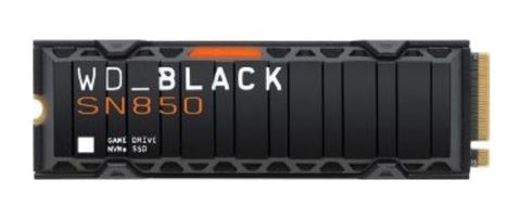 Western Digital SN850 2TB Internal Solid State Drive, With Heatsink, M.2 2280, PCIe Gen4 x4, 3D Nand, 7000MB/s Read, 5100MB/s Write Performance | WDS200T1XHE / WDBAPZ0020BNC-WRSN
