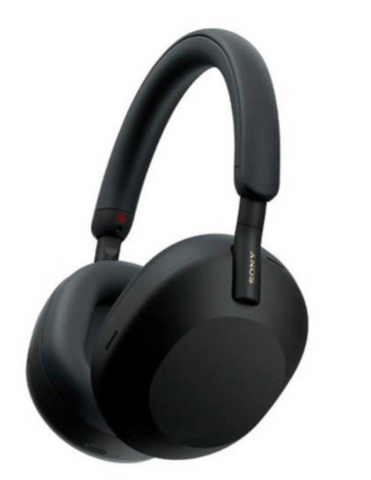 Sony Wireless Noise Canceling Bluetooth Headphone, Magnificent Sound, 30 Hour Battery Life, 32.81 ft Effective Range, 2.4 GHz Band Frequency, Detachable Cord, Closed Dynamic, Black | WH-1000XM5/BM