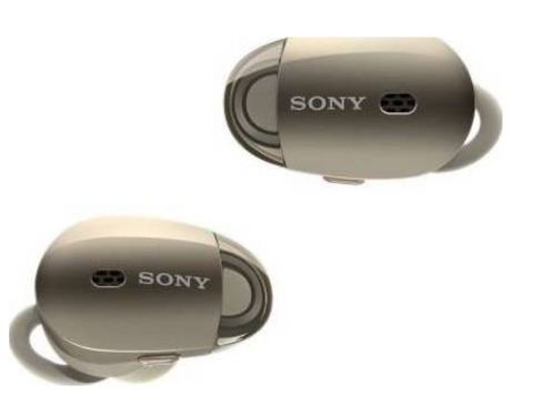 Sony WF-1000X Premium Noise Cancelling True Wireless Headphones (Gold) | WF1000X/N
