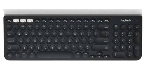 Logitech K780 Multi-Device Wireless Keyboard for Windows, Mac, Chrome OS, iOS, Android - Dark Grey/White | 920-008042 / 920-010072